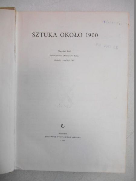Sztuka około 1900