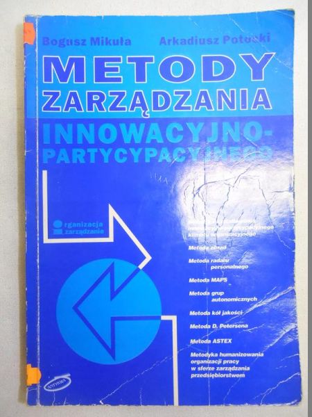 Metody zarządzania innowacyjno-partycypacyjnego