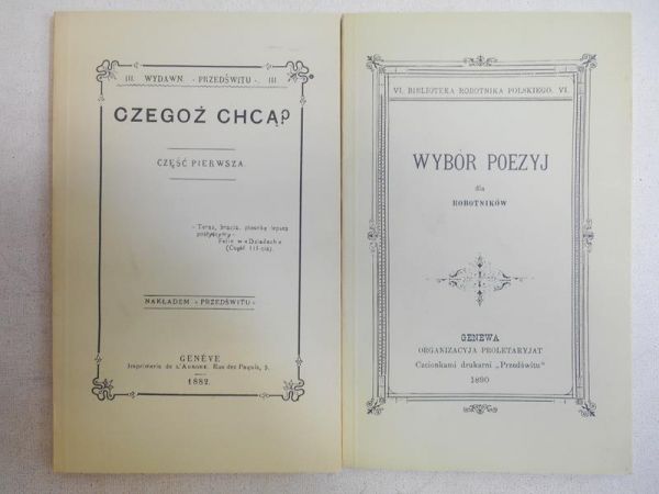 Dobrowolski Ryszard - Wybór poezji dla robotników Tom 1 i 2