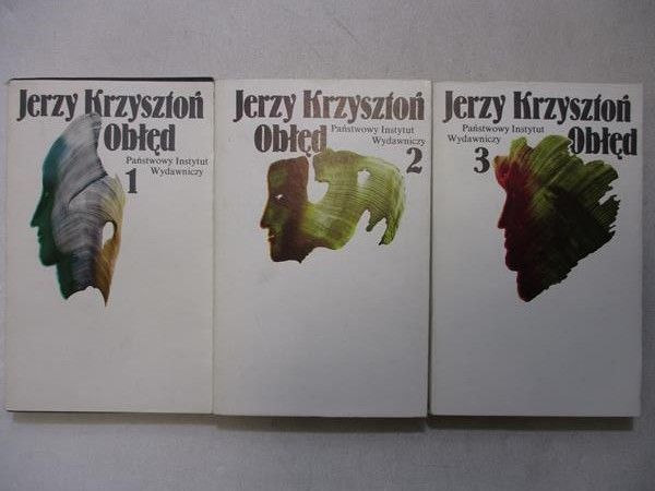Obłęd, 3 tomy
