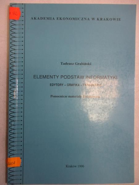 Elementy podstaw informatyki