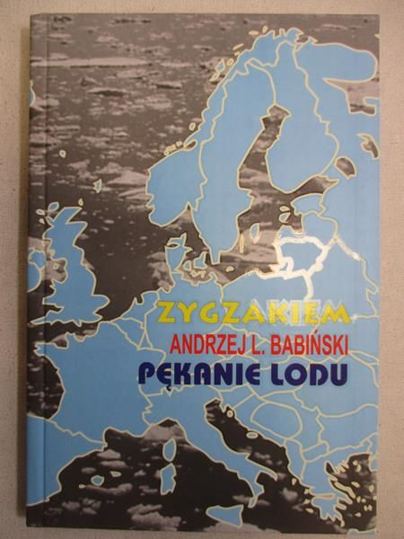 Zygzakiem pękanie lodu