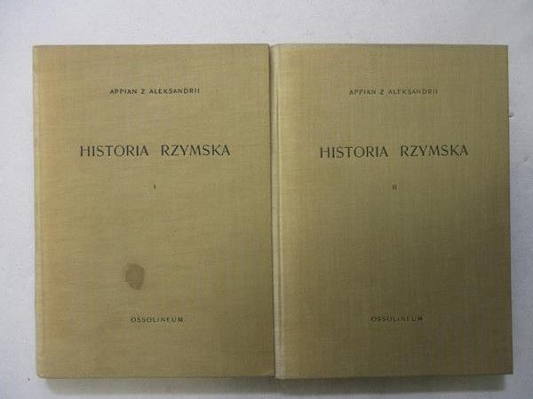 Historia rymska, Tom I-II
