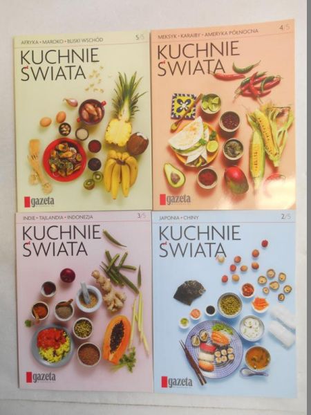 Kuchnie świata, 4 książi