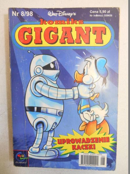 Komiks Gigant: Uprowadzenie Kaczki
