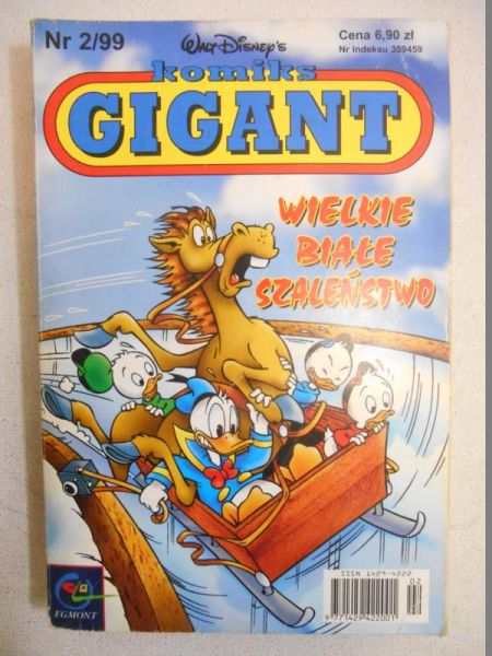 Komiks Gigant: Wielkie białe szaleństwo