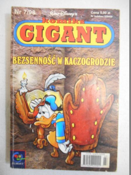 Komiks Gigant: Bezsenność w Kaczogrodzie