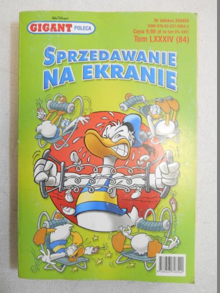 Komiks Gigant: Sprzedawanie na ekranie