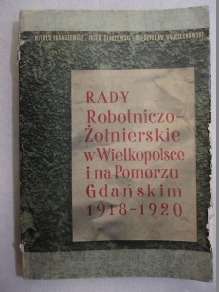 Rady Robotniczo-Żołnierskie w Wielkopolsce i na Pomorzu Gdańskim 1918-1920