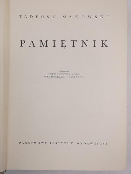 Pamiętnik