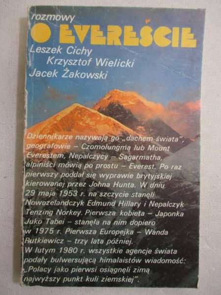 Rozmowy o Evereście