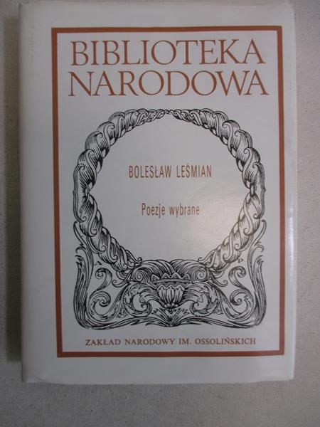 Poezje wybrane