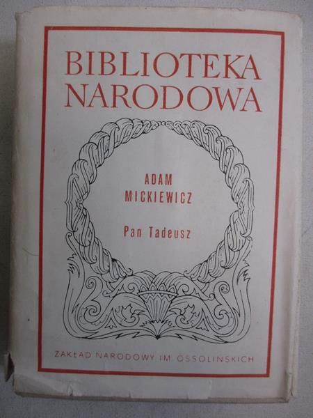 Mickiewicz Adam - Pan Tadeusz