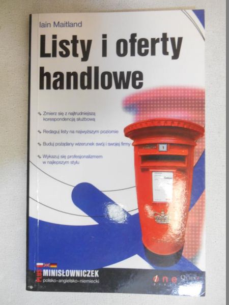 Maitland Iain - Listy i oferty handlowe