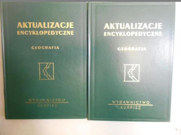 Aktualizacje encyklopedyczne: Geografia, tom IX i X
