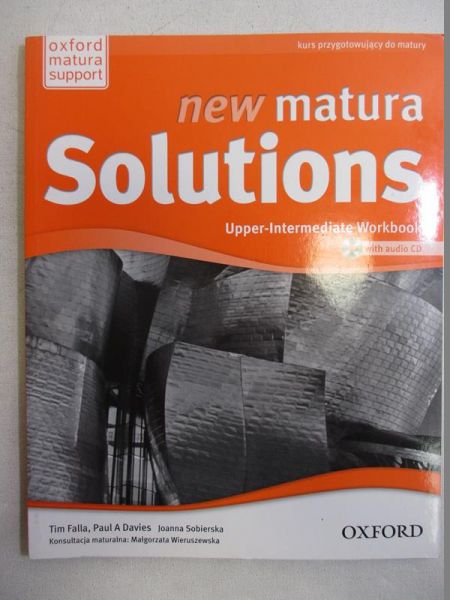 New Matura Solutions. Upper-Intermediate Workbook