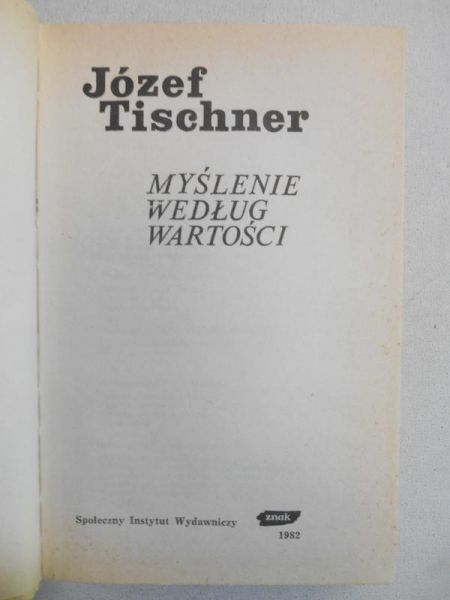 Myślenie według wartości