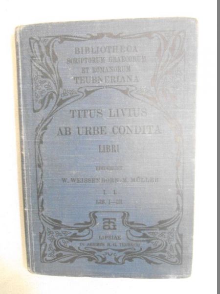 Ab urbe condita libri I-III, 1910 r.