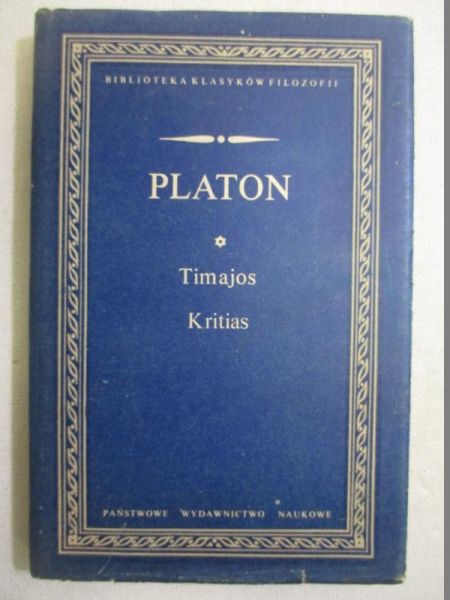 Platon - Timajos Kritias, BKF