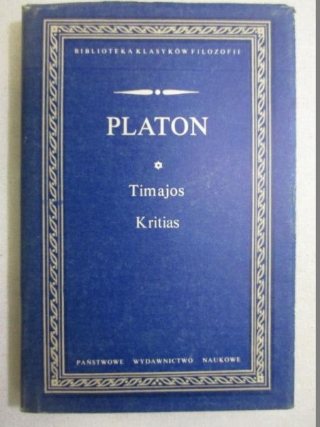Platon - Timajos Kritias, BKF