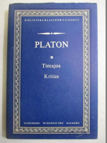 Platon - Timajos Kritias, BKF