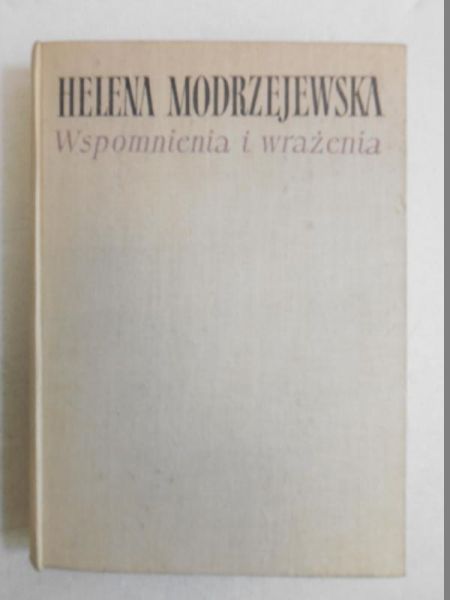 Wspomnienia i wrażenia