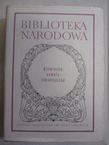 Niemiecka nowela romantyczna, BN