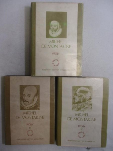 de Montaigne Michel - Próby, t. I-III