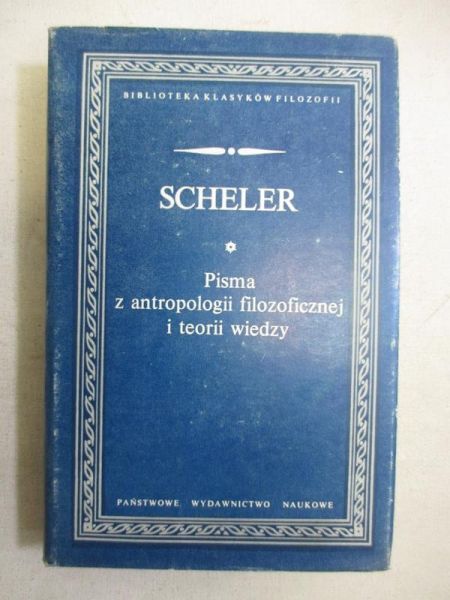 Pisma z antropologii filozoficznej i teorii wiedzy