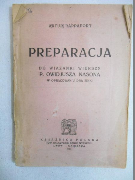Preparacja, 1923 r.