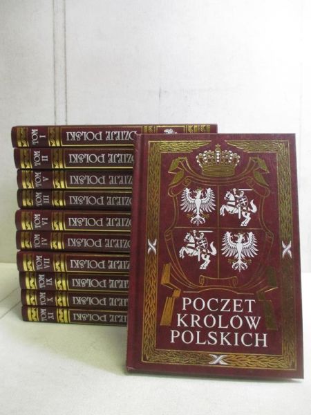 A. - Dzieje Polski, t. 1-11 / Poczet królów polskich, reprint z 1896 r.