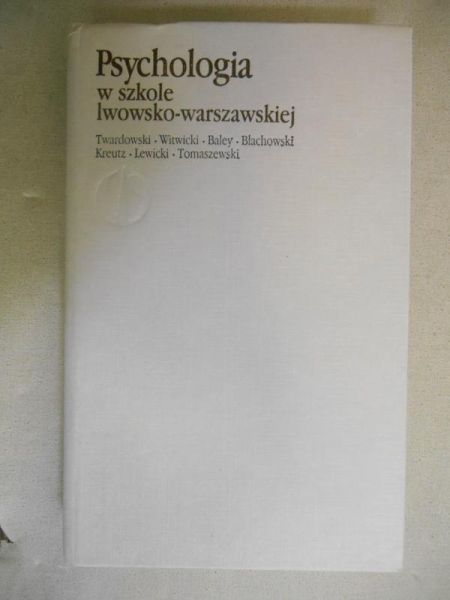 Psychologia w szkole lwowsko-warszawskiej
