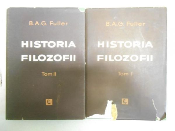 Fuller B. A. G. - Historia filozofii, Tom I-II