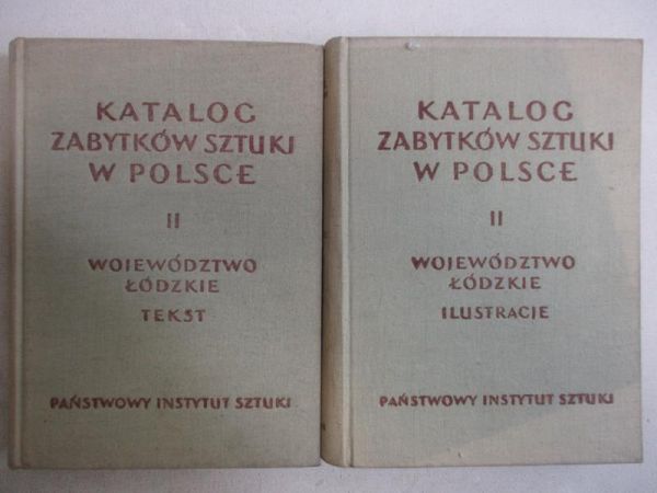 Katalog zabytków w Polsce - II tekst, ilustracje