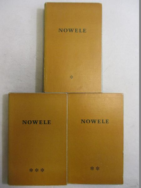 Prus Bolesław - Nowele, Tom I-III