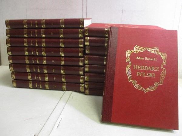 Herbarz polski, t. I-XVI + uzupełnienia, reprint z 1899 r.