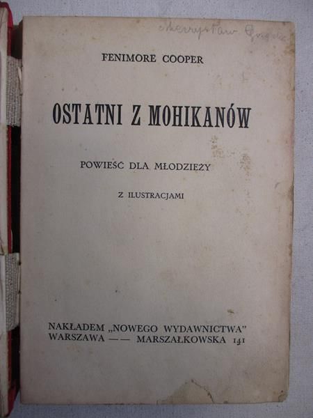 Ostatni z Mohikanów