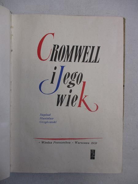 Cromwell i jego wiek