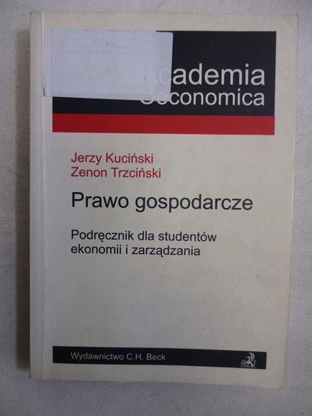 Kuciński Jerzy - Prawo gospodarcze