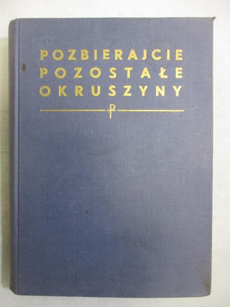 Pozbierajcie pozostałe okruszyny