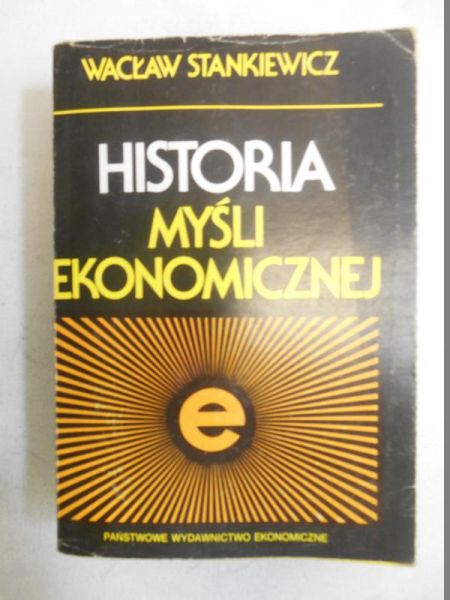 Historia myśli ekonomicznej