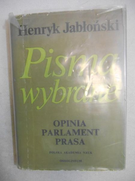 Pisma wybrane