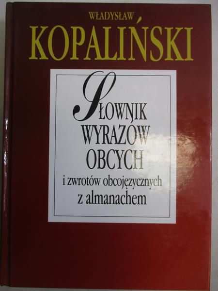 Słownik wyrazów obcych