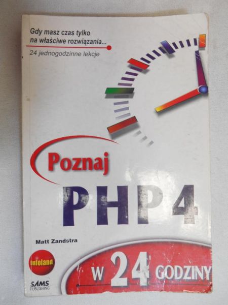 Poznaj PHP4 w 24 godziny