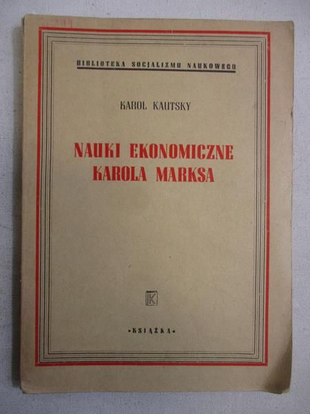 Nauki ekonomiczne a Marksa, 1948 r.