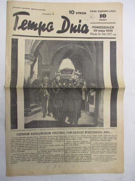 Tempo Dnia - Rok III. Nr 137, 1935 r.