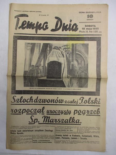 Tempo Dnia - Rok III. Nr 135, 1935 r.