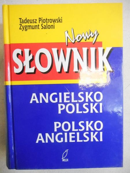 Słownik Anielsko -Polski i Polsko-Angielski