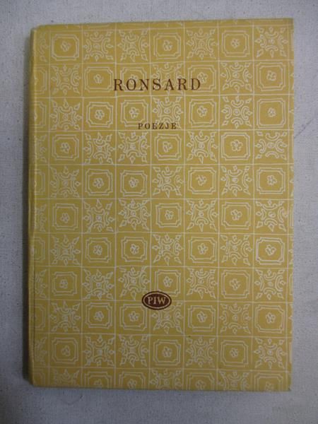 Ronsard Pierre - Poezje