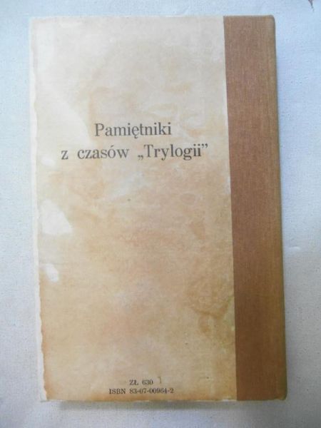 Pamiętniki z czasów "Trylogii"-Pamiętnik Jan Władysław